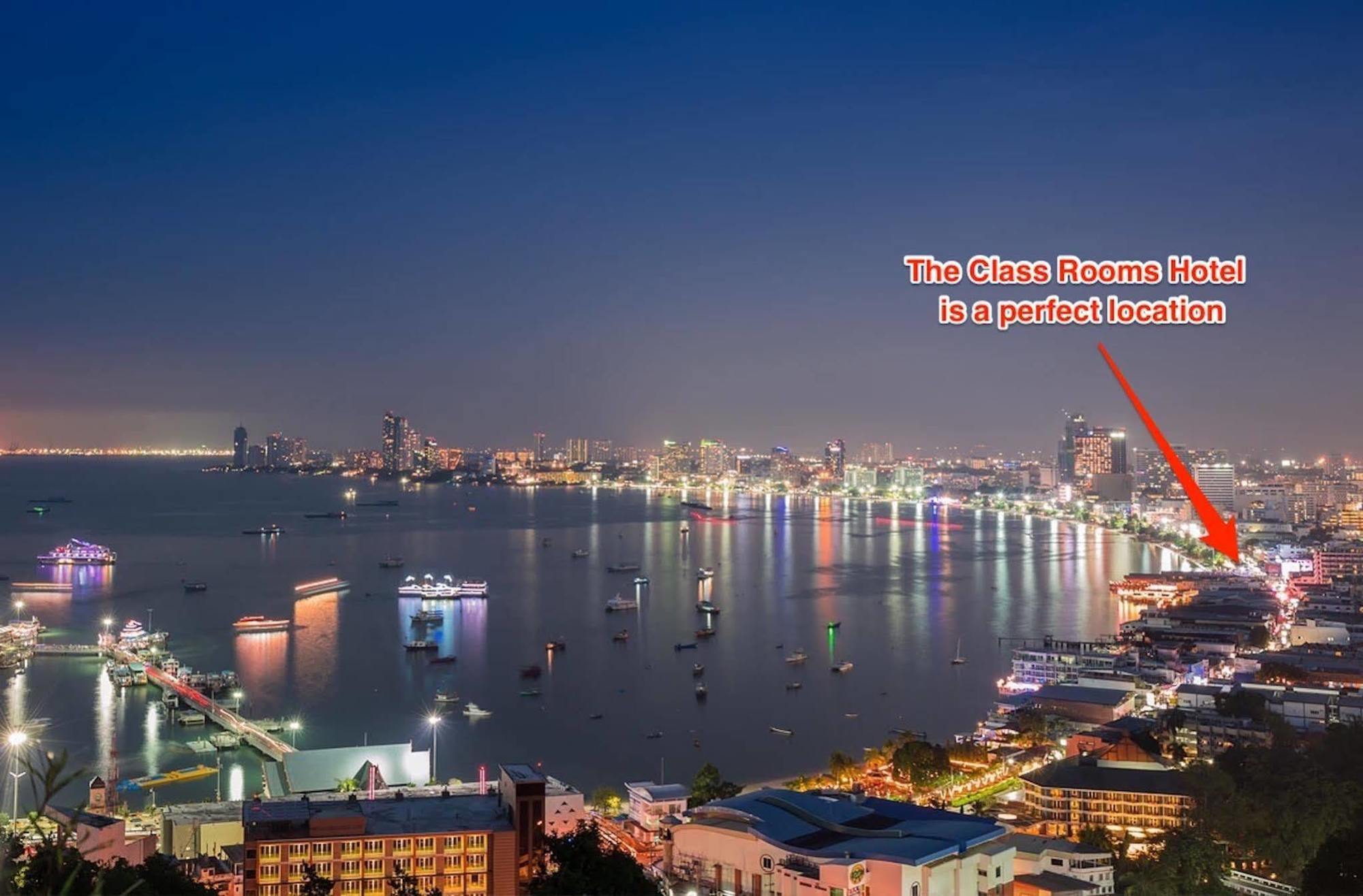 The Classroom Hotel Pattaya Exterior foto